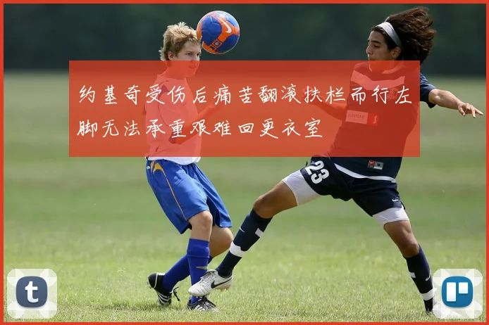 约基奇受伤后痛苦翻滚扶栏而行左脚无法承重艰难回更衣室