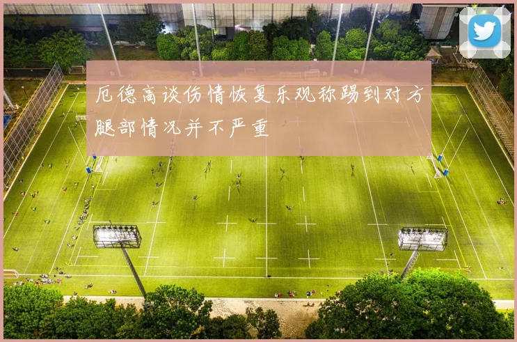 厄德高谈伤情恢复乐观称踢到对方腿部情况并不严重